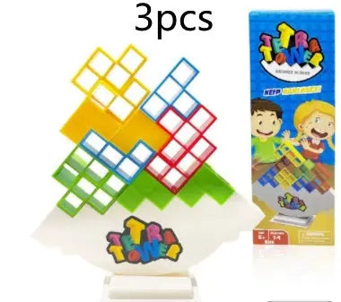 Balance Stacking Board Games Kids Adults Tower Block Toys For Family Parties Travel Games Boys Girls Puzzle Buliding Blocks Toy Vyntra shop