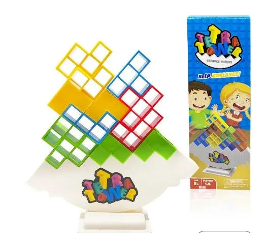 Balance Stacking Board Games Kids Adults Tower Block Toys For Family Parties Travel Games Boys Girls Puzzle Buliding Blocks Toy Vyntra shop