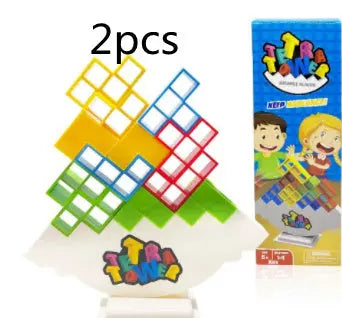 Balance Stacking Board Games Kids Adults Tower Block Toys For Family Parties Travel Games Boys Girls Puzzle Buliding Blocks Toy Vyntra shop