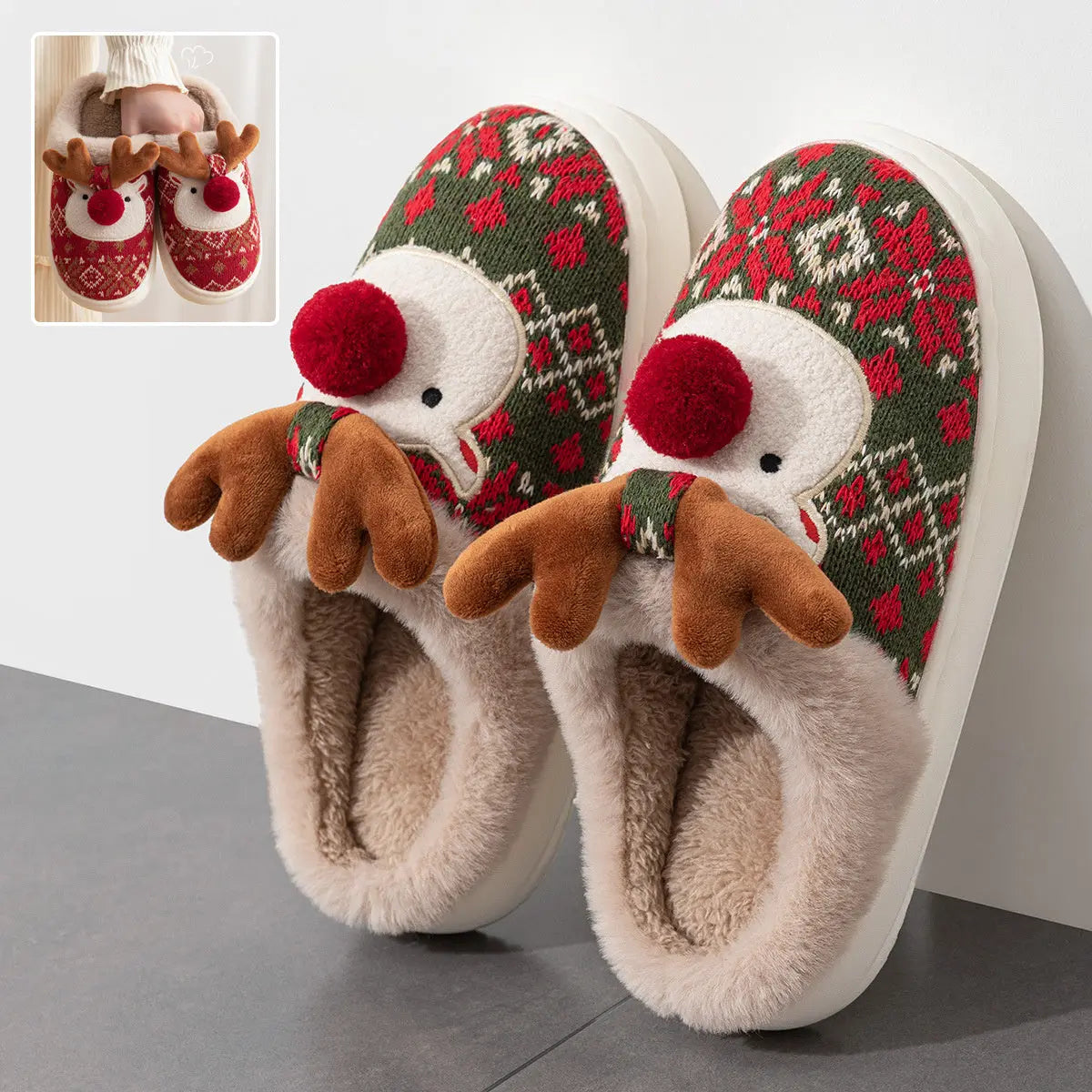 Christmas House Shoes Vyntra shop